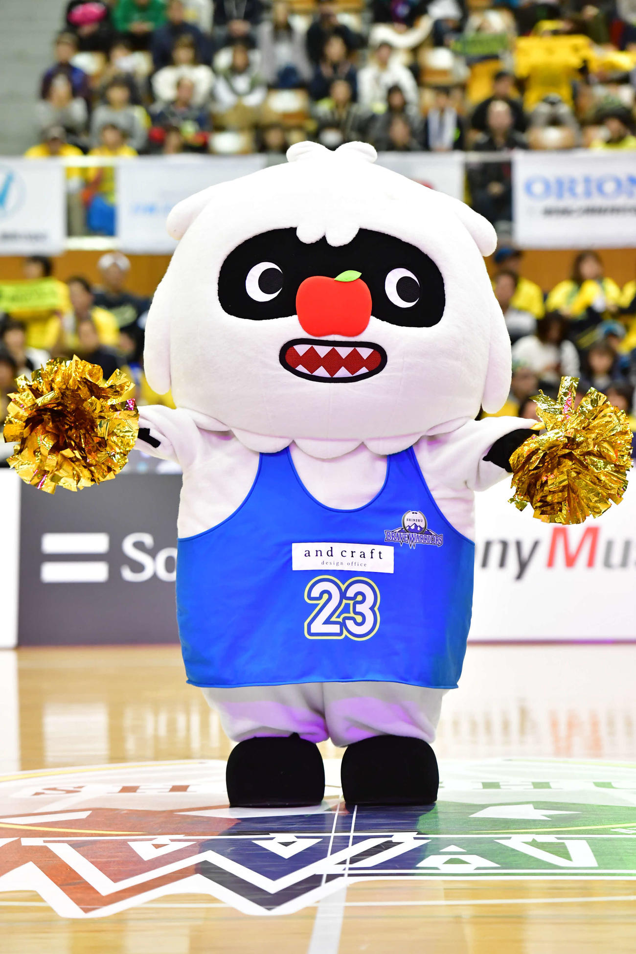 第3回Bリーグマスコット総選挙19位のブレアー（信州）(C)B.LEAGUE