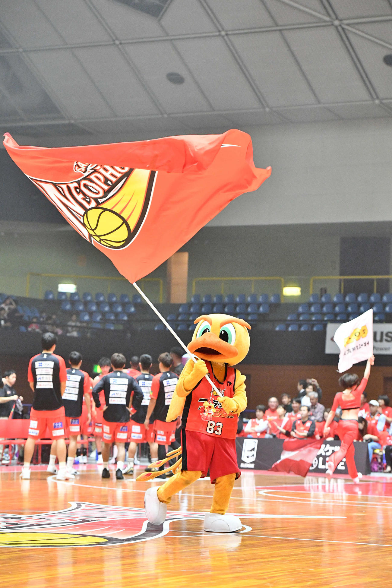 第3回Bリーグマスコット総選挙20位のダンカー（三遠）(C)B.LEAGUE