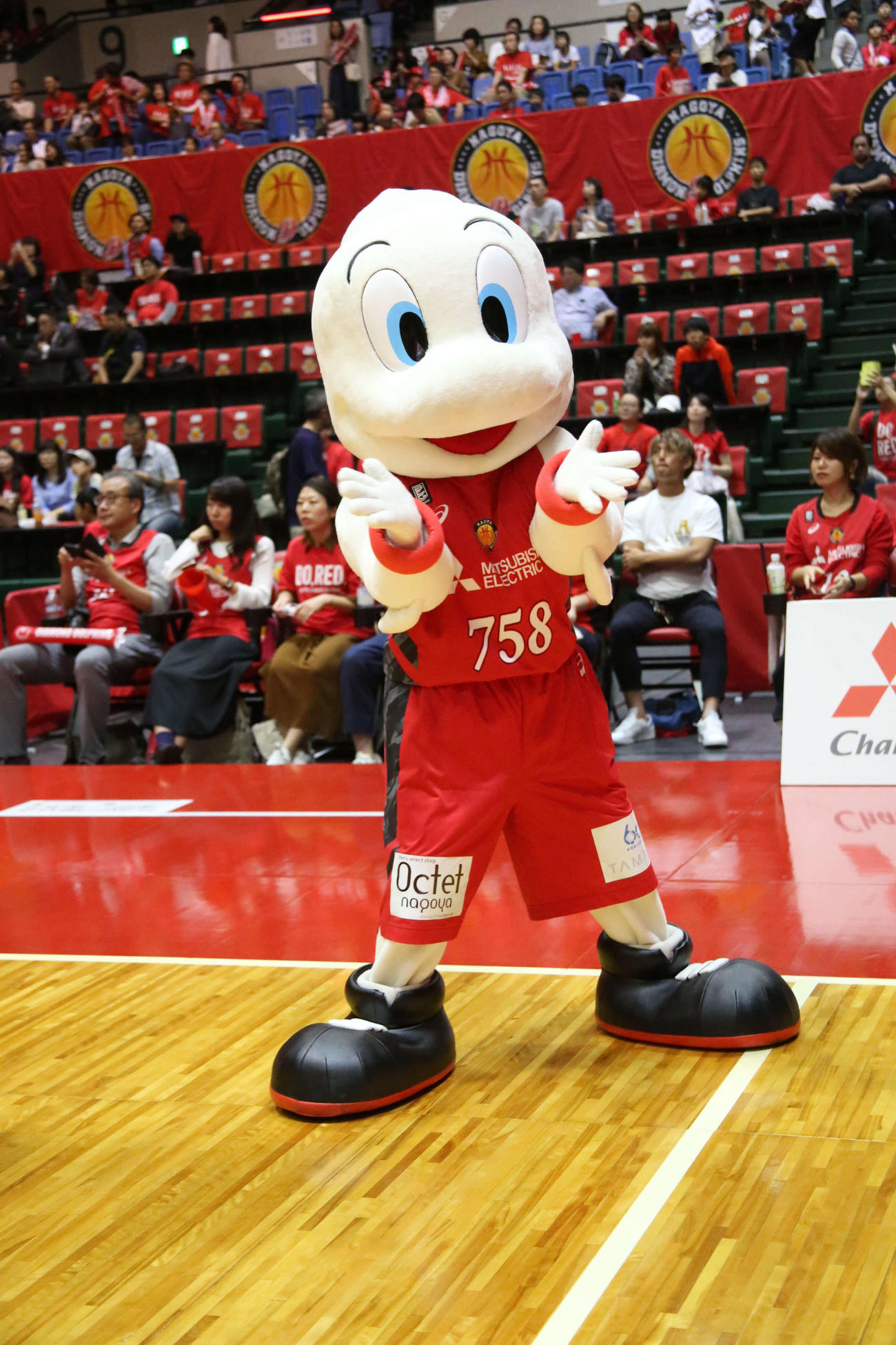 第3回Bリーグマスコット総選挙22位のディー・ディー（名古屋D）(C)B.LEAGUE
