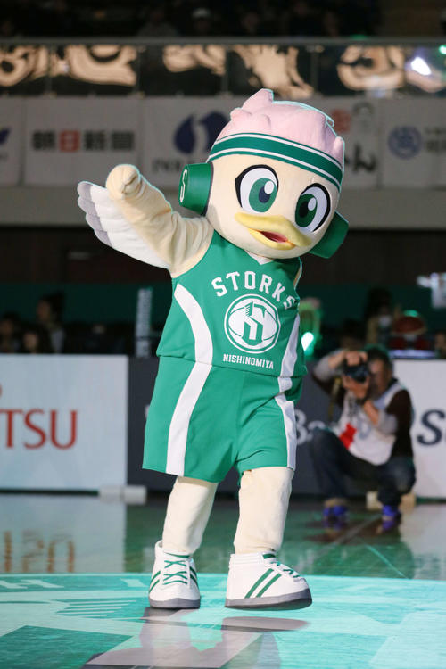 第3回Bリーグマスコット総選挙23位のストーキー（西宮）(C)B.LEAGUE