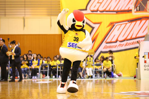 第3回Bリーグマスコット総選挙26位のさんだくん（群馬）(C)B.LEAGUE