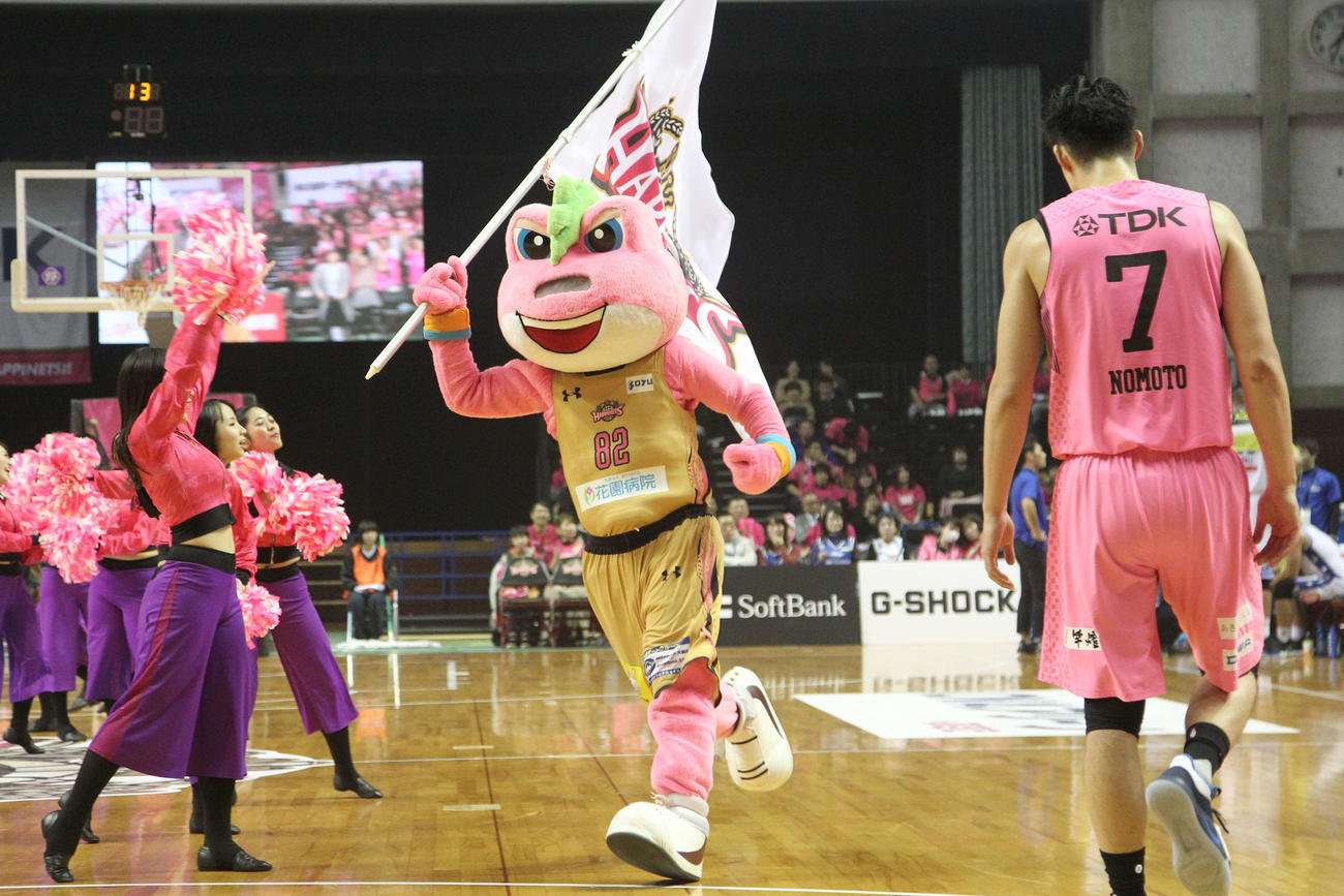第3回Bリーグマスコット総選挙で11位だったビッキー（秋田）(C)B.LEAGUE