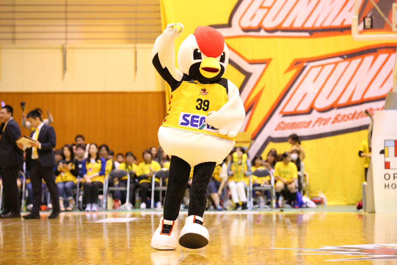 第3回Bリーグマスコット総選挙26位のさんだくん（群馬）(C)B.LEAGUE