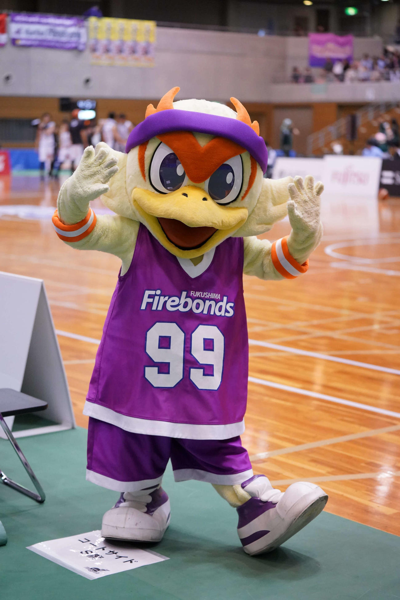 第3回Bリーグマスコット総選挙27位のボンズくん（福島）(C)B.LEAGUE