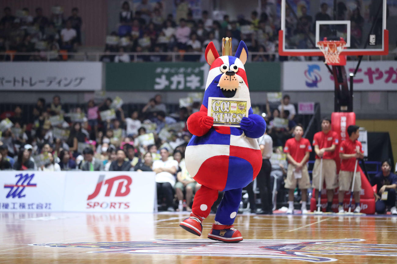 第3回Bリーグマスコット総選挙7位だったゴーディー（琉球）(C)B.LEAGUE