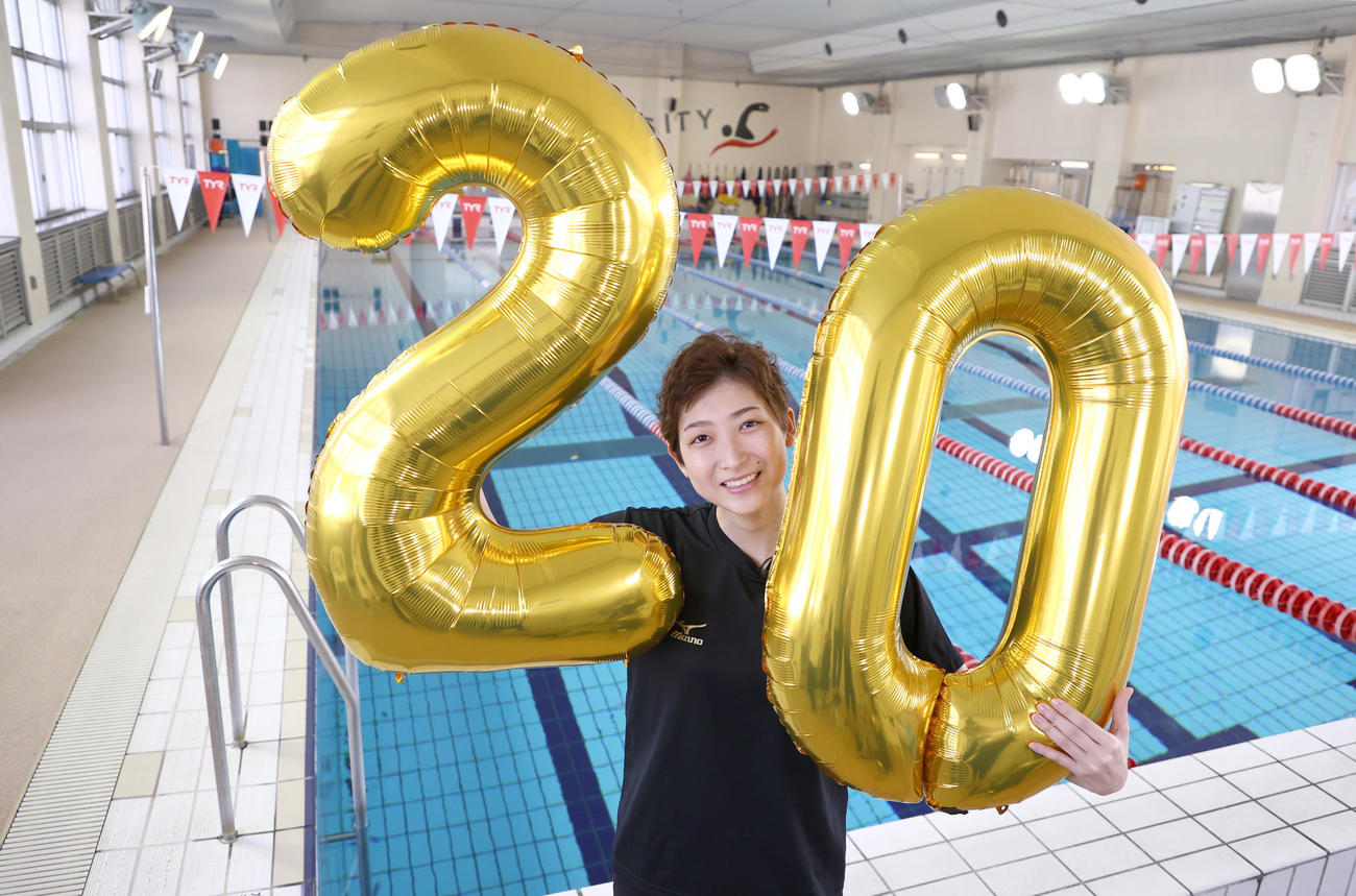 4日に20歳の誕生日を迎える池江璃花子（代表撮影＝2020年7月2日）