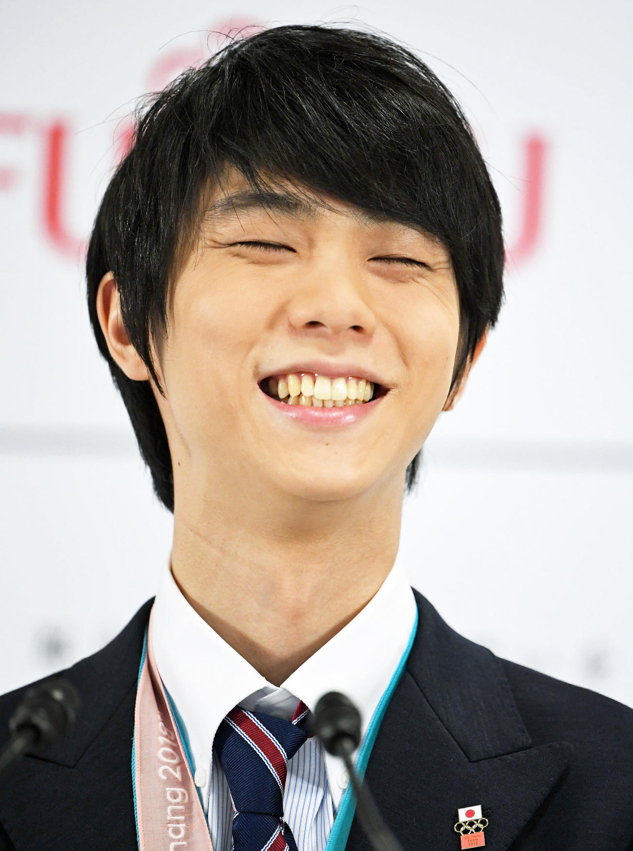 羽生結弦（2018年4月22日撮影）