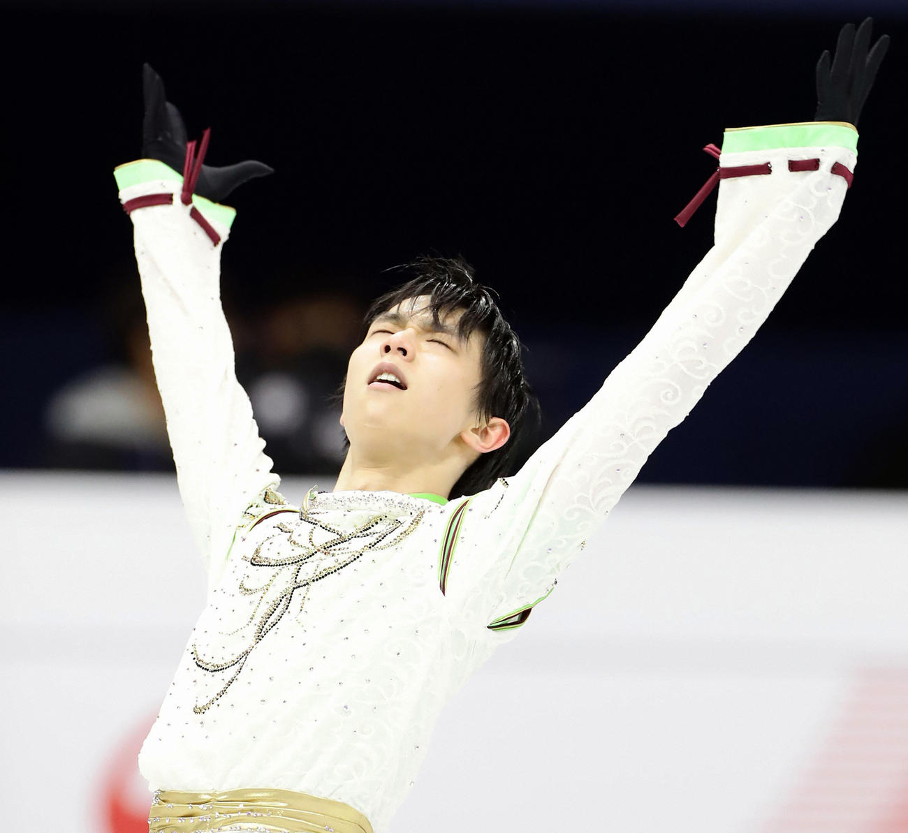 羽生結弦（2020年2月9日撮影）