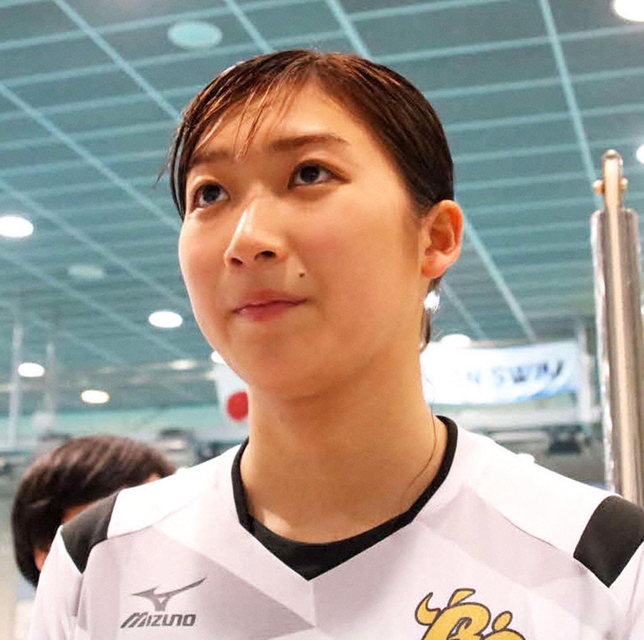 池江璃花子（2018年4月12日撮影）