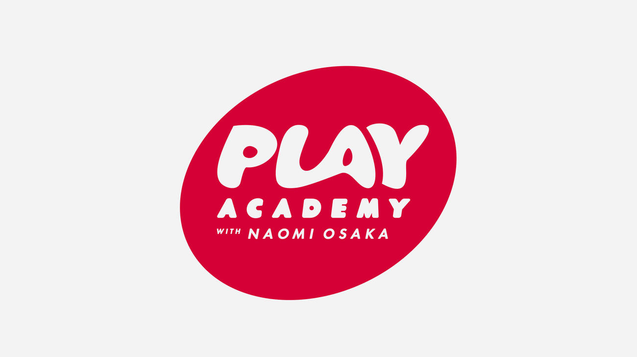 プレー・アカデミー　with大坂なおみのロゴ