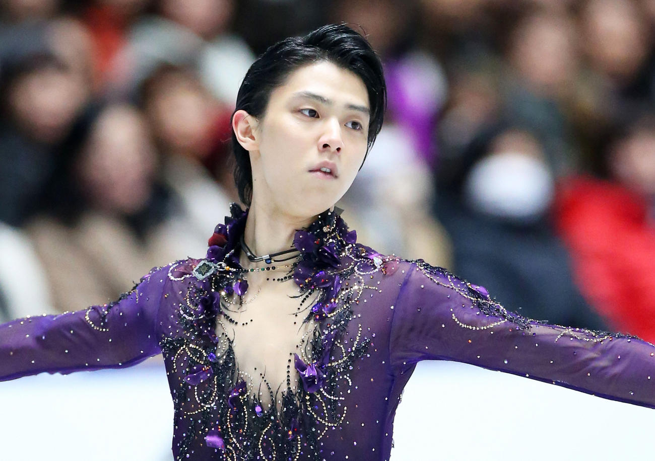 羽生結弦（2019年12月22日撮影）