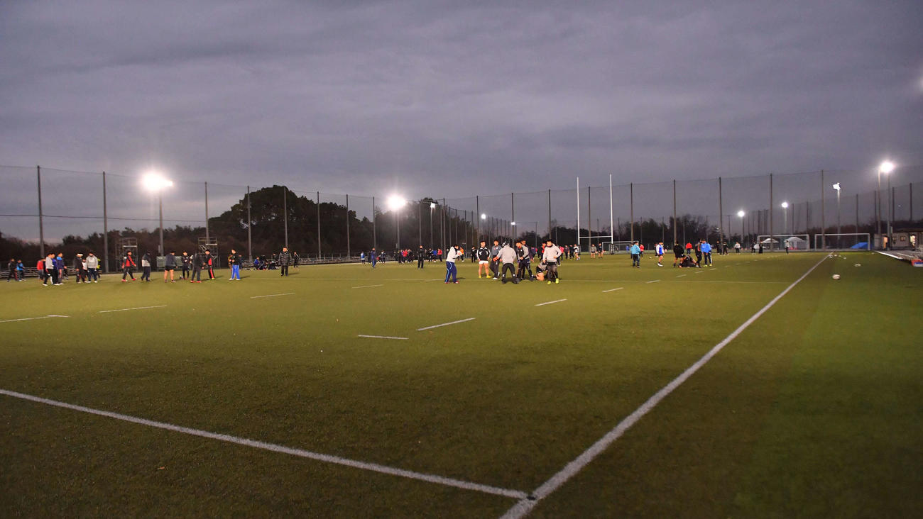 天理大学白川グラウンド（2019年1月10日撮影）