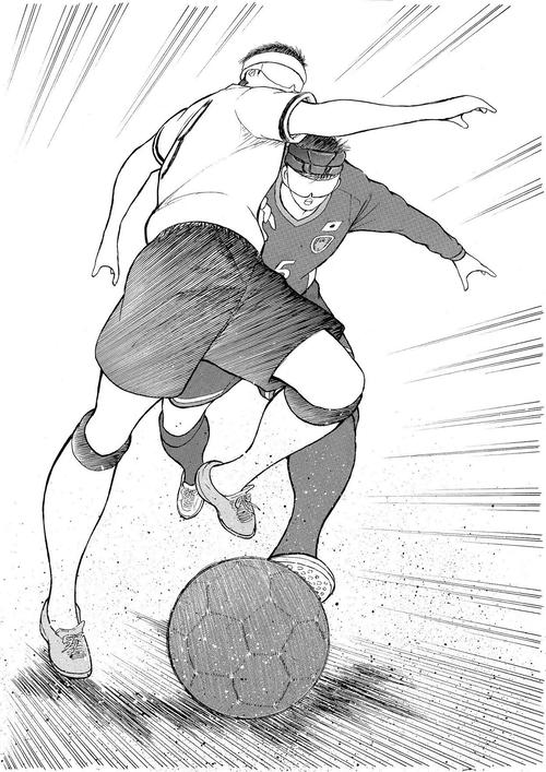 キャプテン翼の作者、高橋陽一さんが描いた5人制サッカー