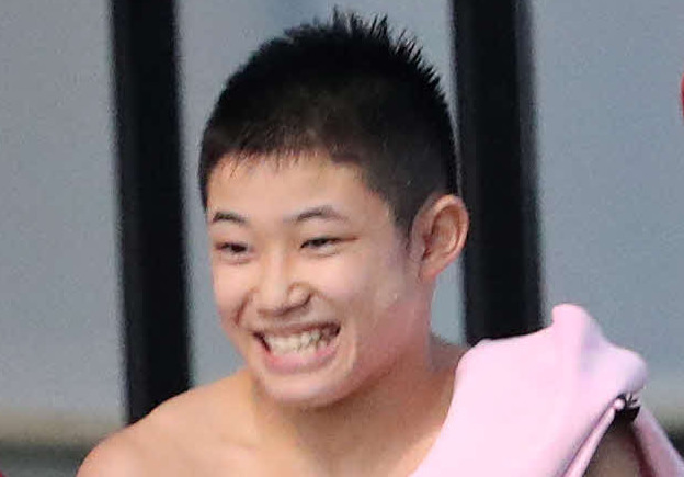 玉井陸斗（2020年2月9日撮影）