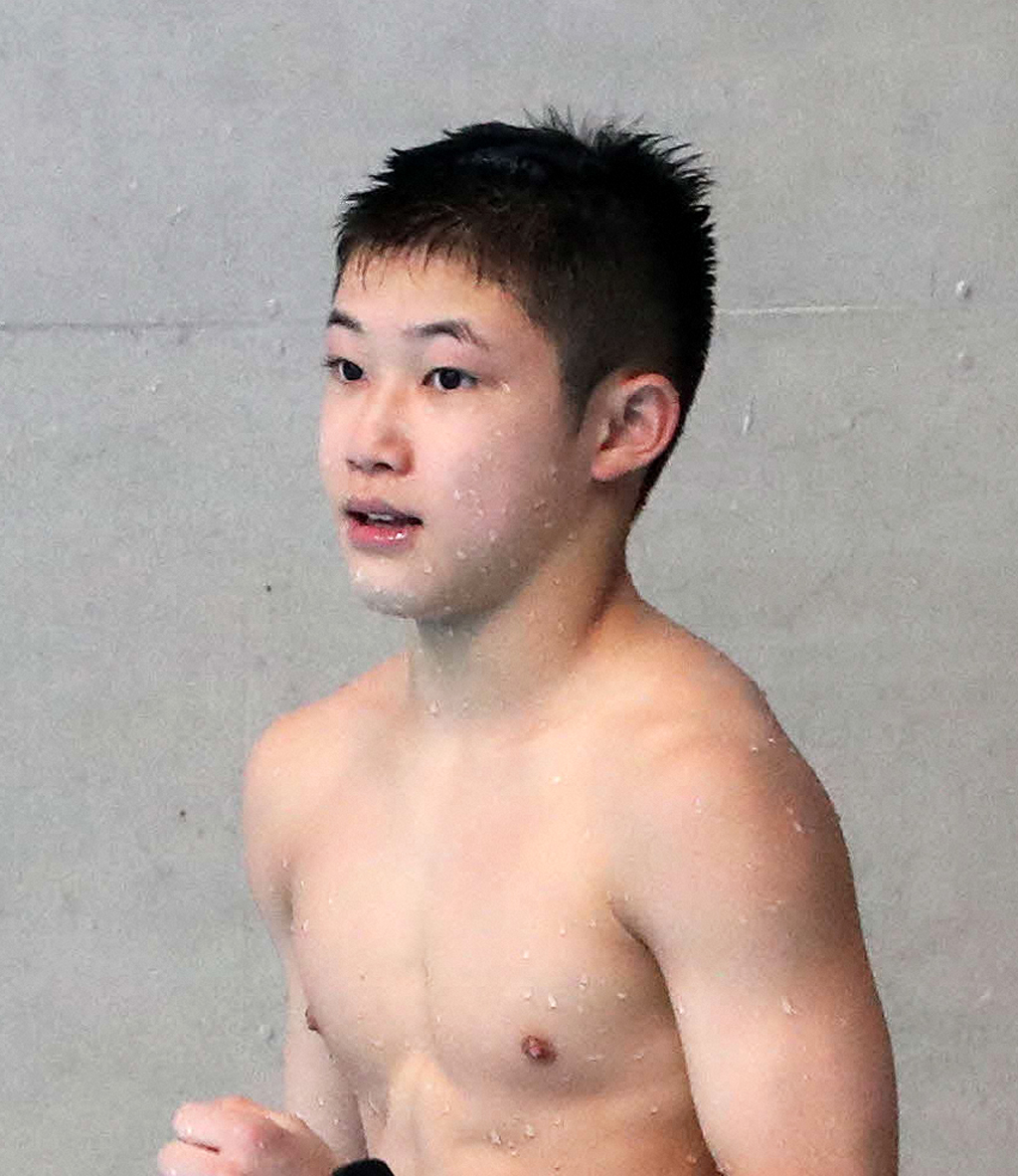 玉井陸斗（2020年2月9日撮影）