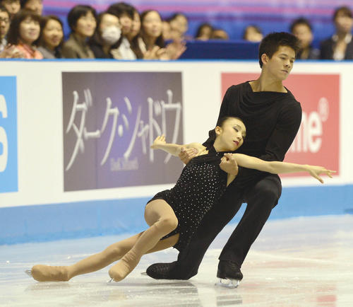 2012年世界国別対抗戦の高橋、トラン組