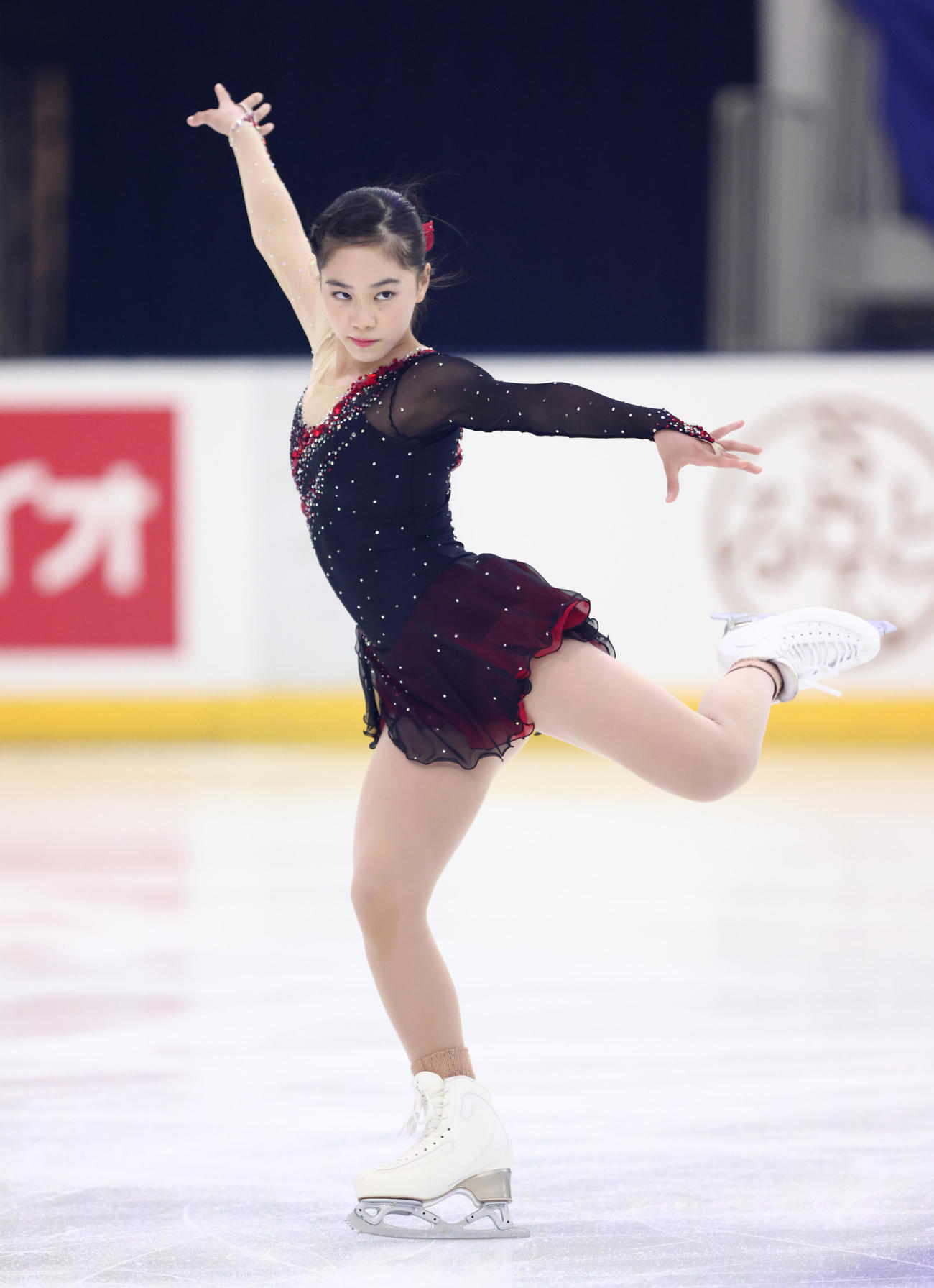 フィギュアスケート　「ドリーム・オン・アイス」　フリーを披露する吉田陽菜（代表撮影）
