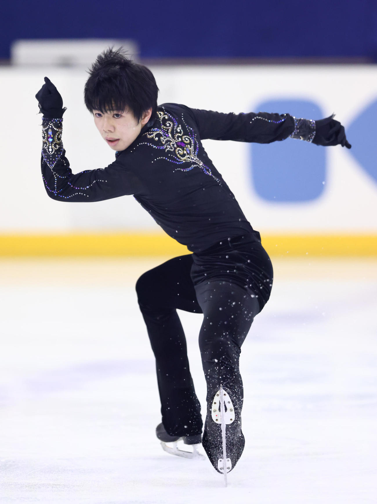 「ドリーム・オン・アイス」でフリーの演技を披露する佐藤駿（代表撮影）