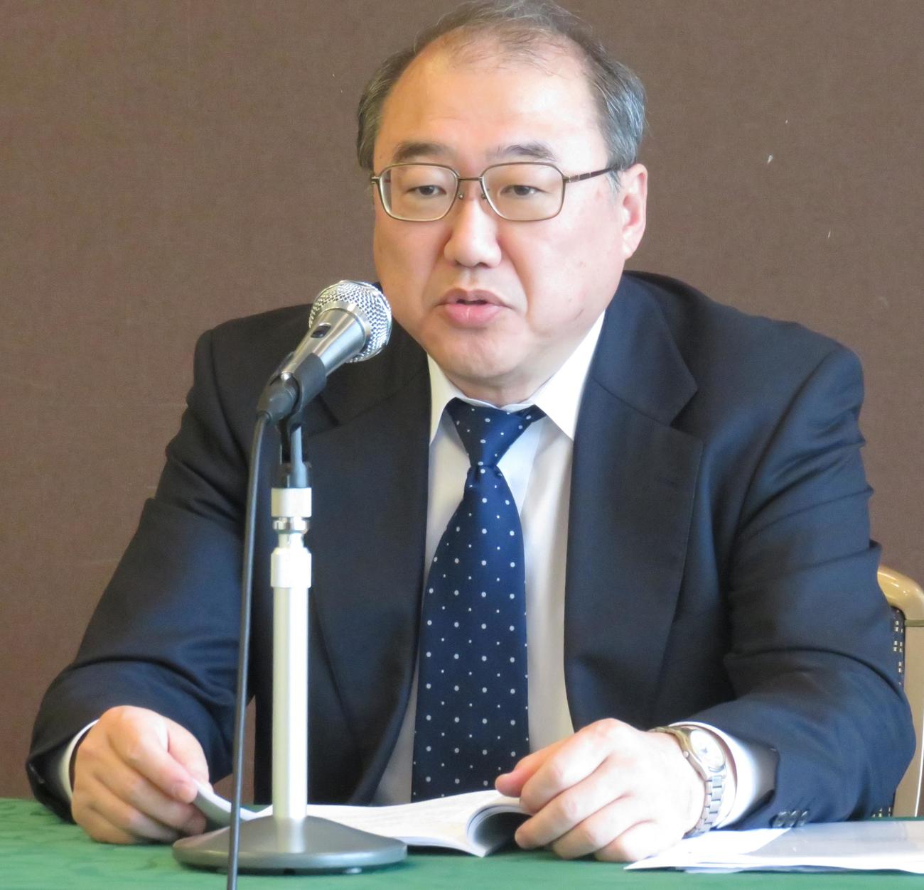 中里壮也氏（2017年3月29日撮影）