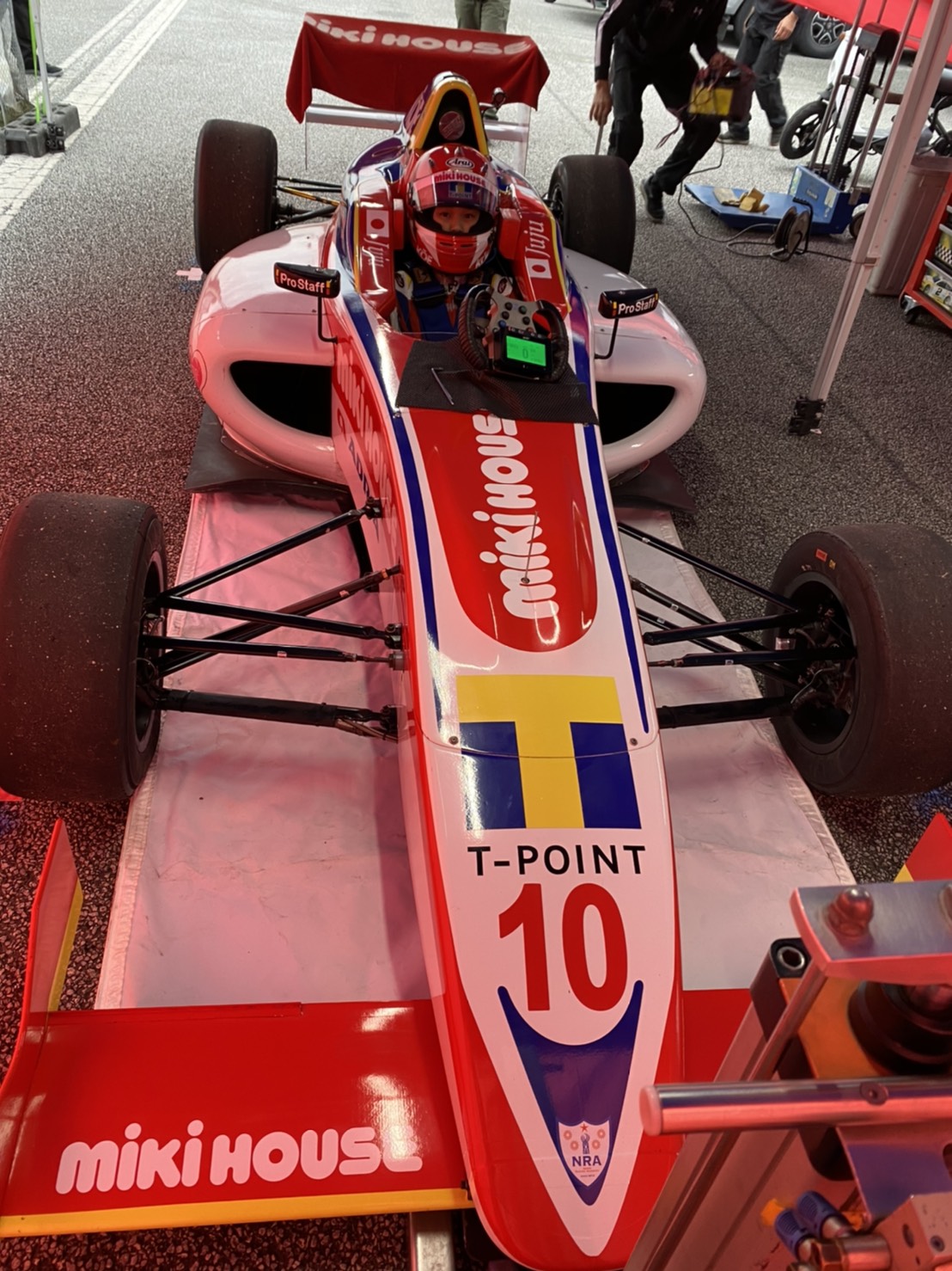 デンマークで今季第4～6戦に臨んだJuju（NODARACINGACADEMY提供）