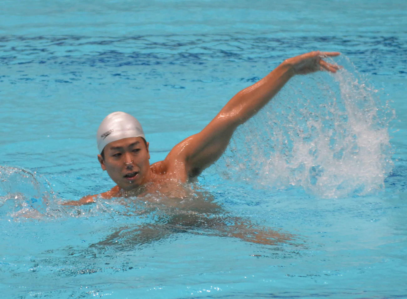 ソロシニア男子優勝の内田吉信（撮影・吉池彰）