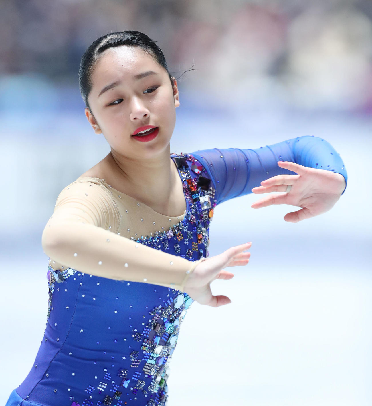 山下真瑚（2019年12月21日撮影）