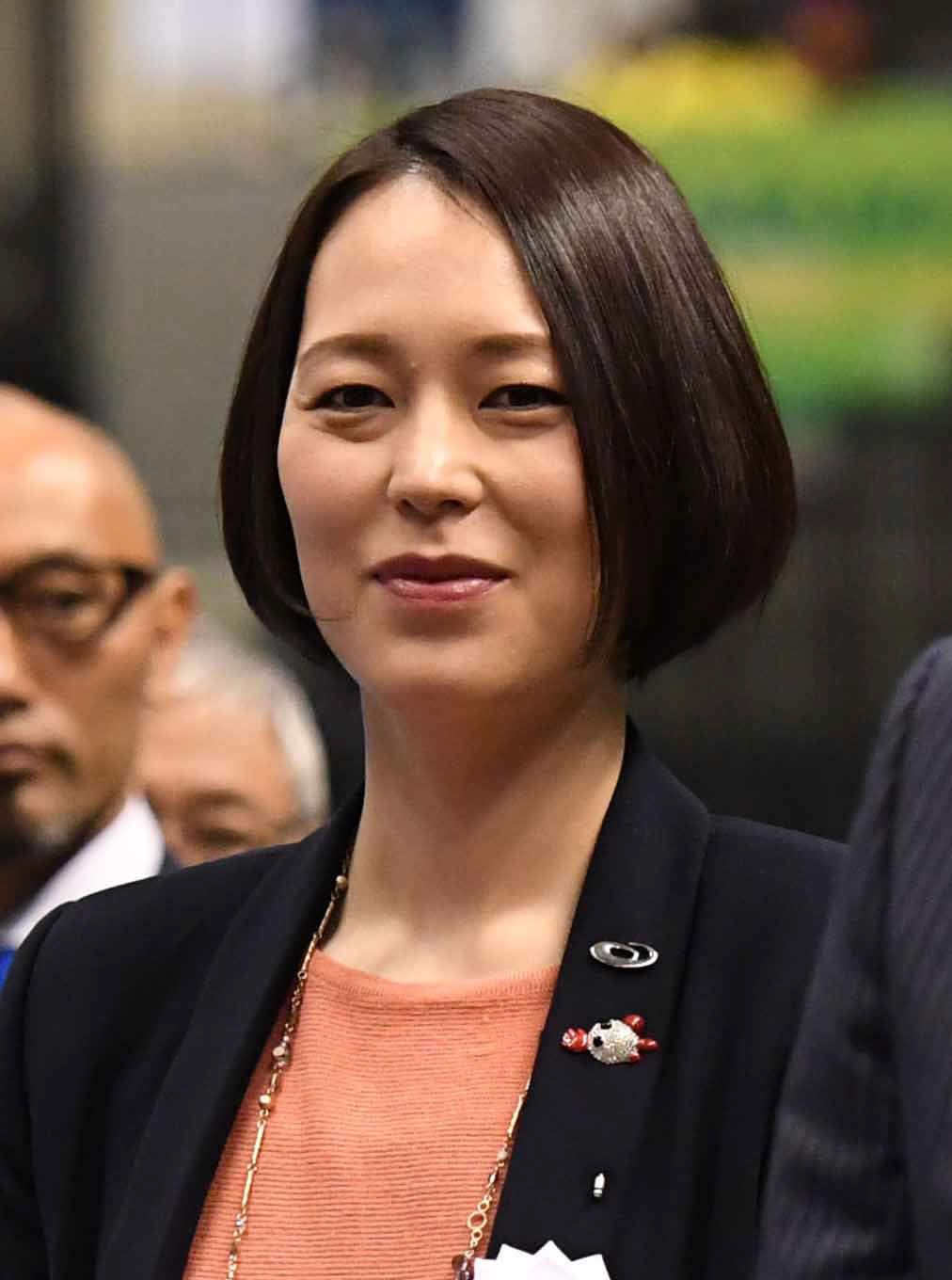 大山加奈氏（2017年1月8日撮影）