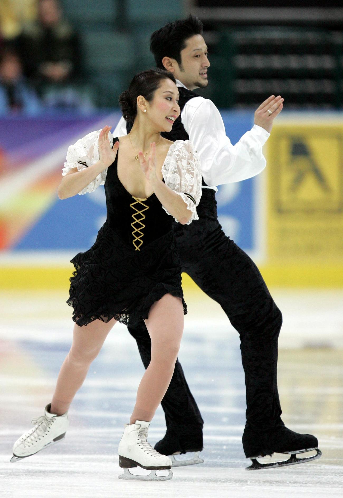 都築奈加子、宮本賢二組（2005年11月、ロシア杯）