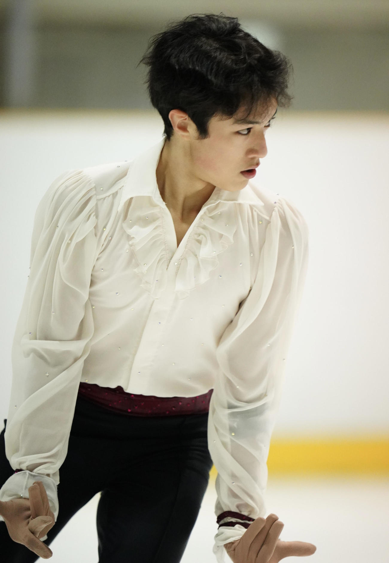 フィギュアスケート近畿選手権　ダイナミックさと繊細さを同居させた演技で優勝の片伊勢武（代表撮影）