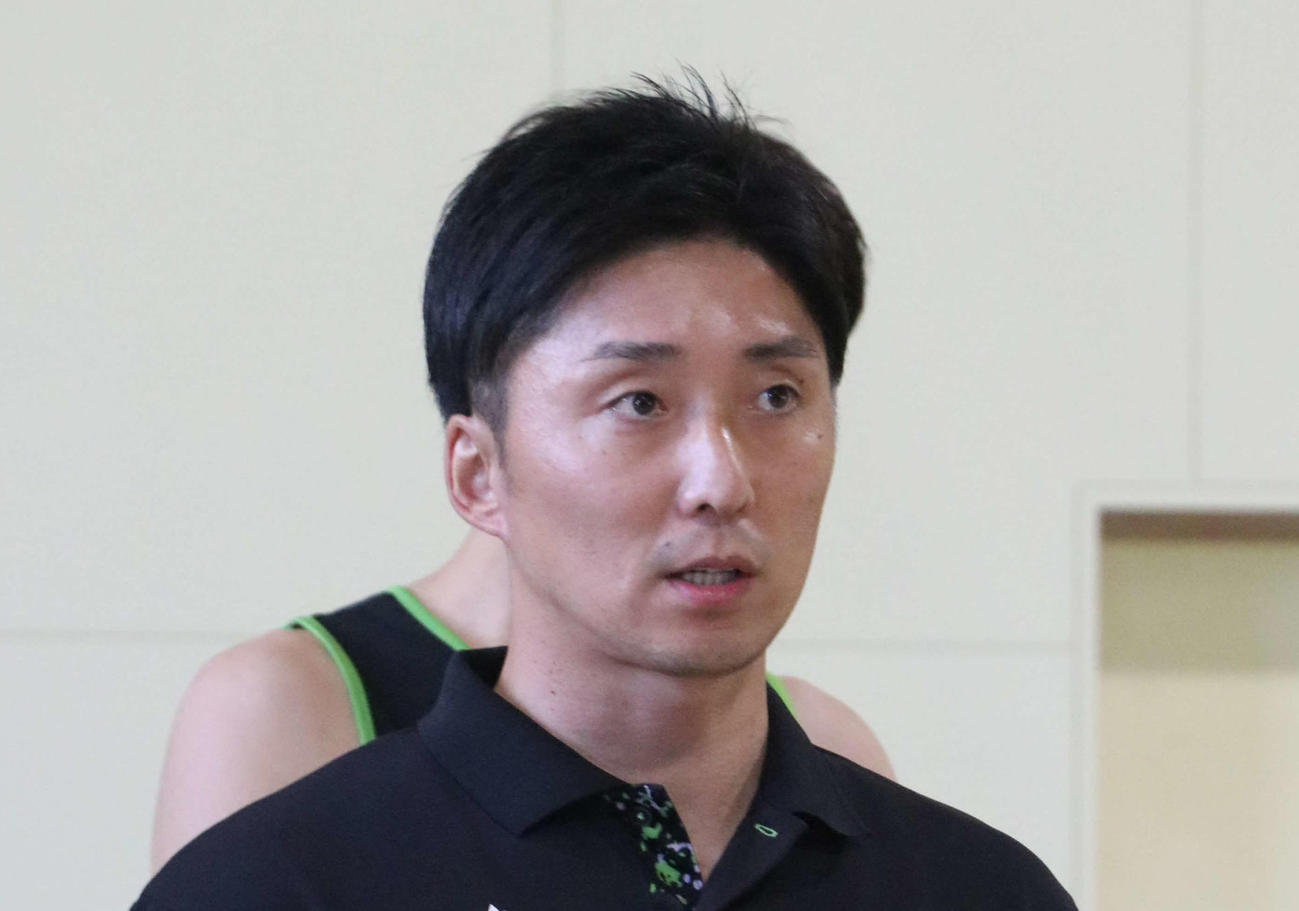レバンガ北海道の宮永雄太監督（2020年7月6日撮影）