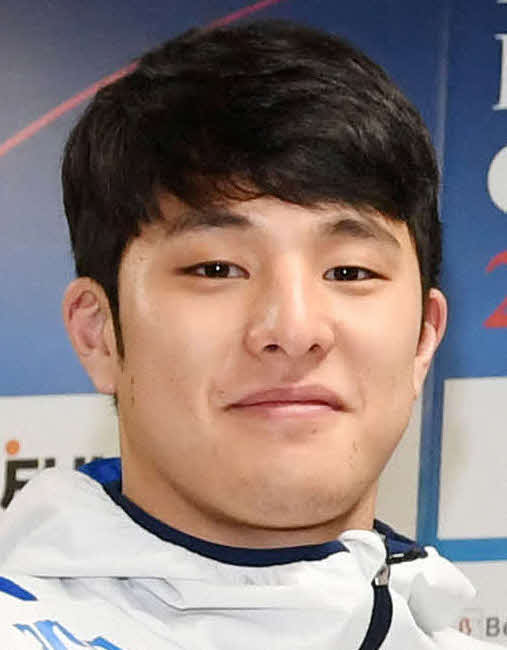 瀬戸大也選手（2020年1月23日撮影）