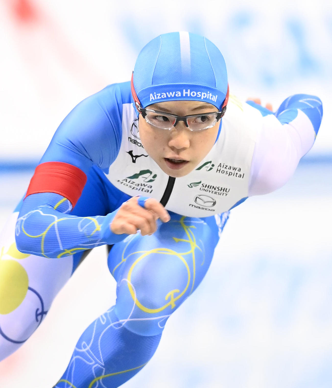 女子1000メートルで2位の小平奈緒（代表撮影）