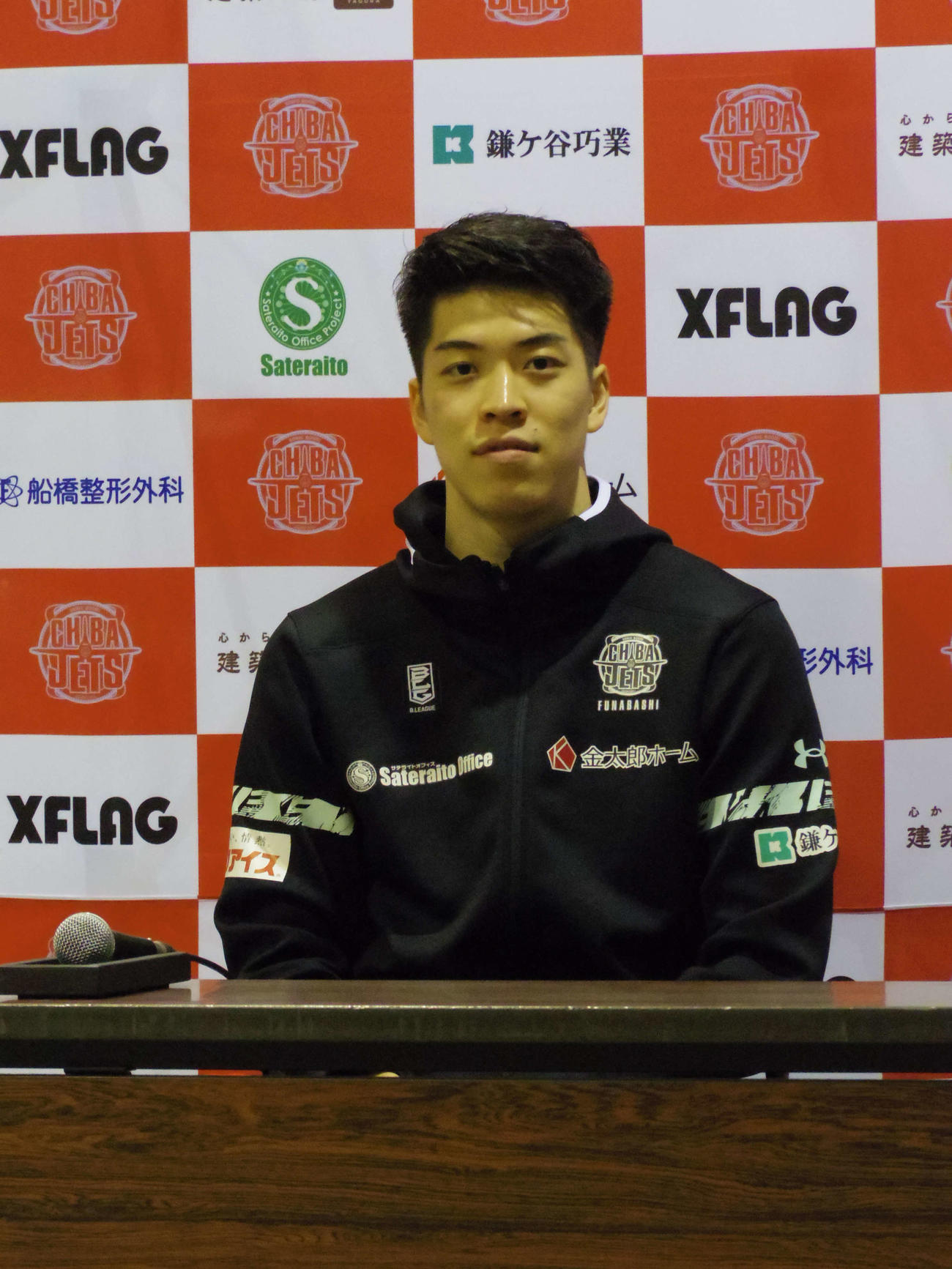 堅守が光ったB1千葉の佐藤（撮影・奥岡幹浩）