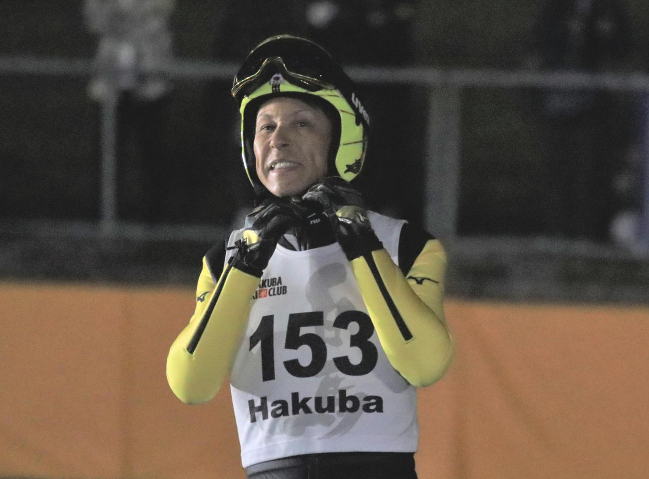 全日本選手権男子ラージヒル9位だった葛西（撮影・保坂果那）