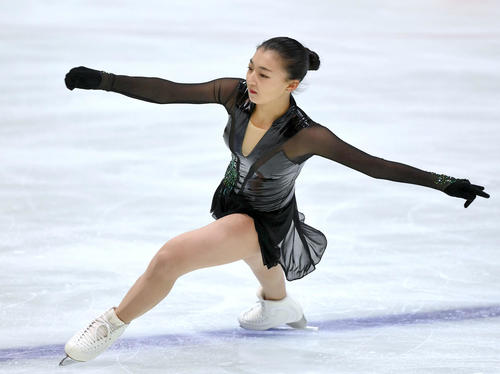 優勝した坂本花織（代表撮影）