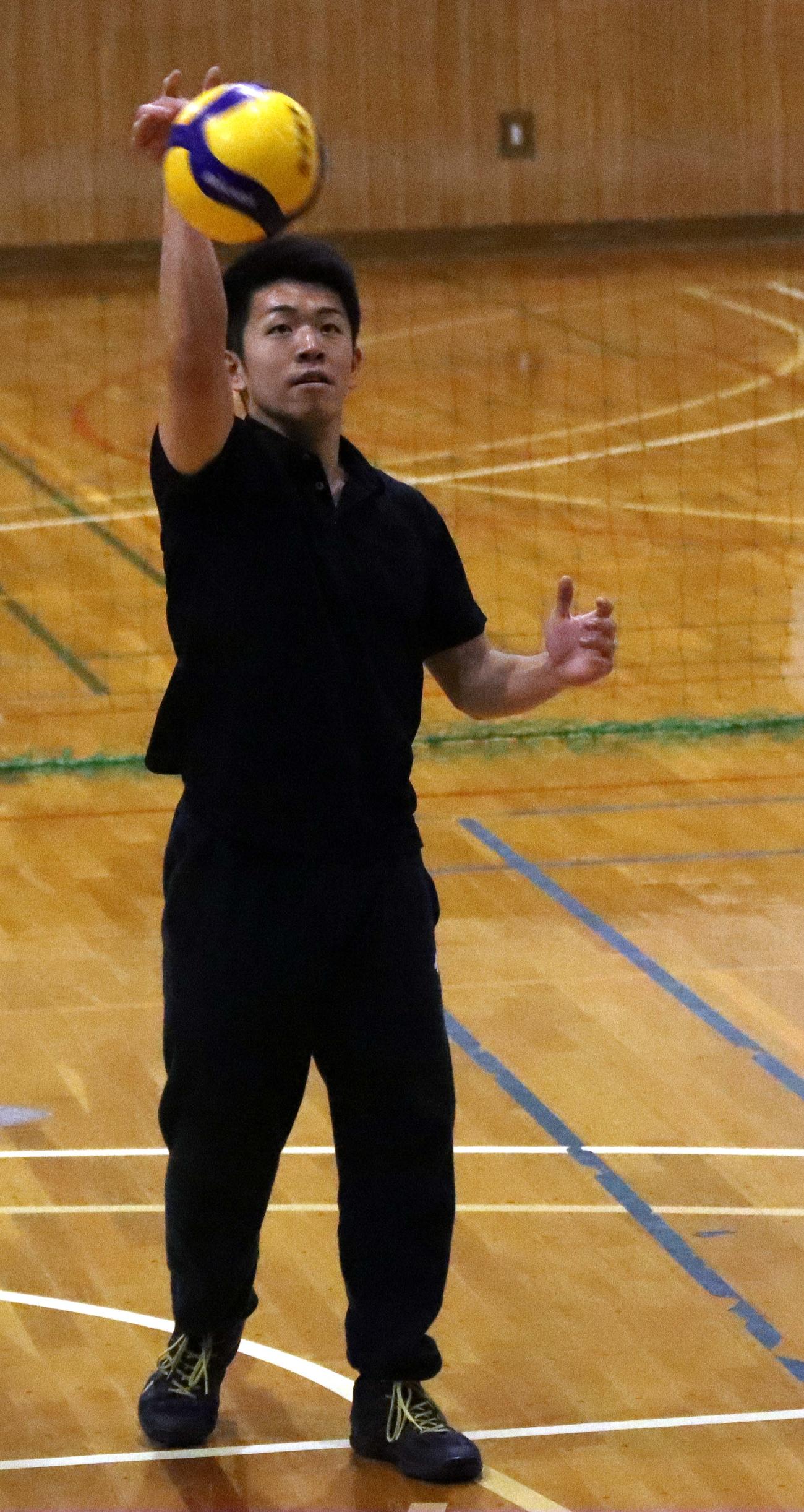 就任3年目の斜里・安藤監督（撮影・永野高輔）