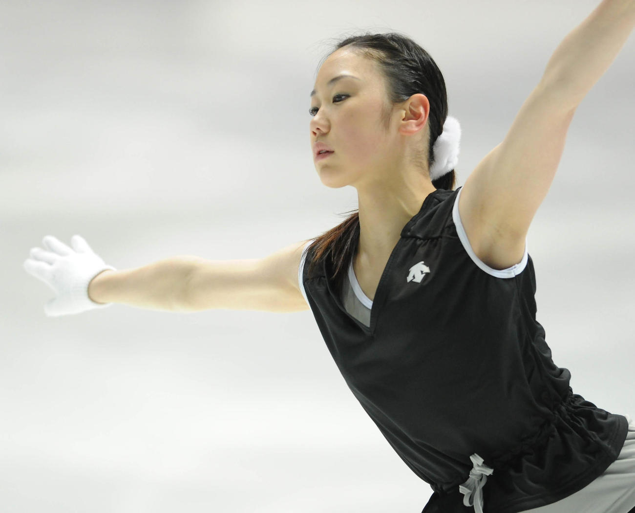 中野友加里（2009年12月25日撮影）