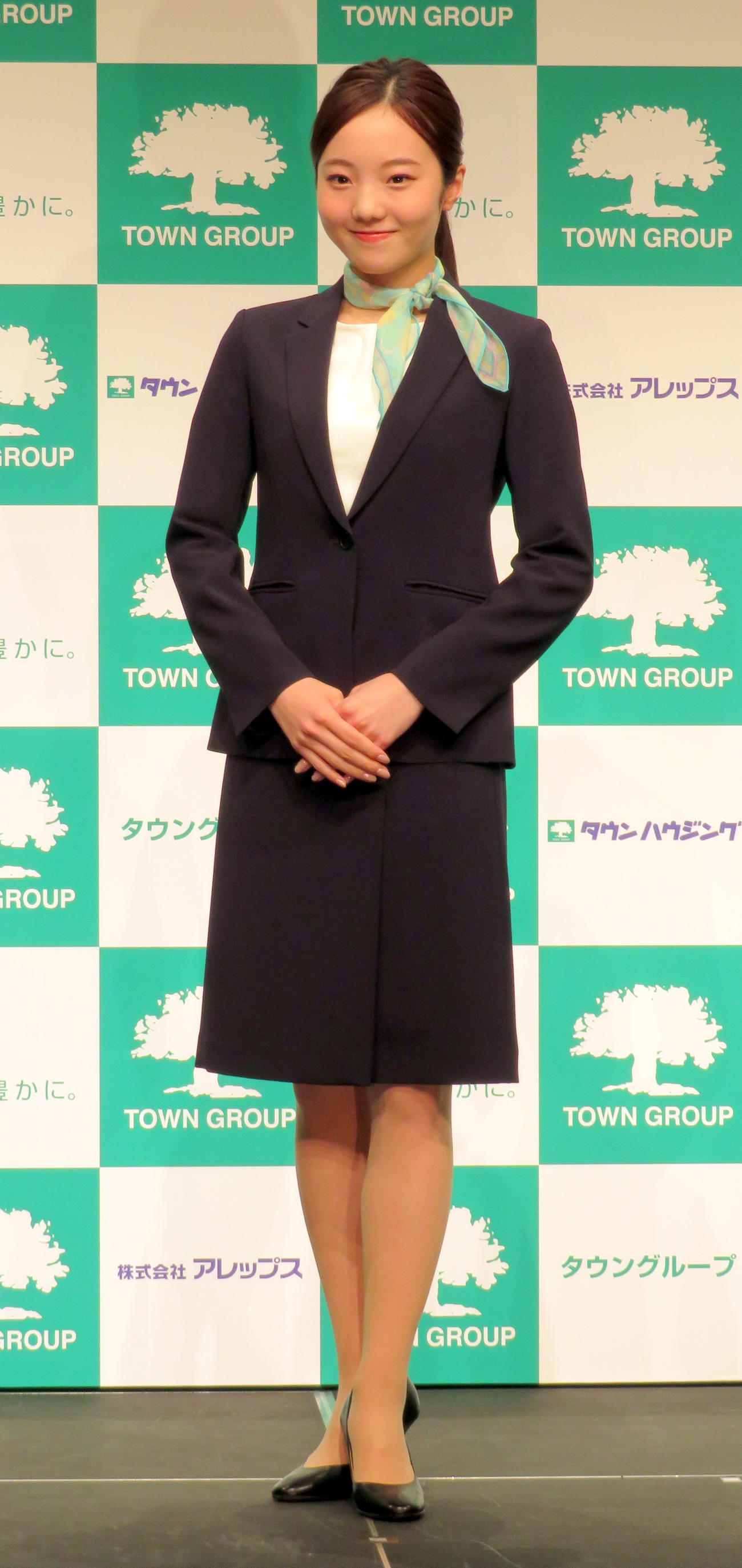 新CM発表会に出席した本田真凜（撮影・木下淳）