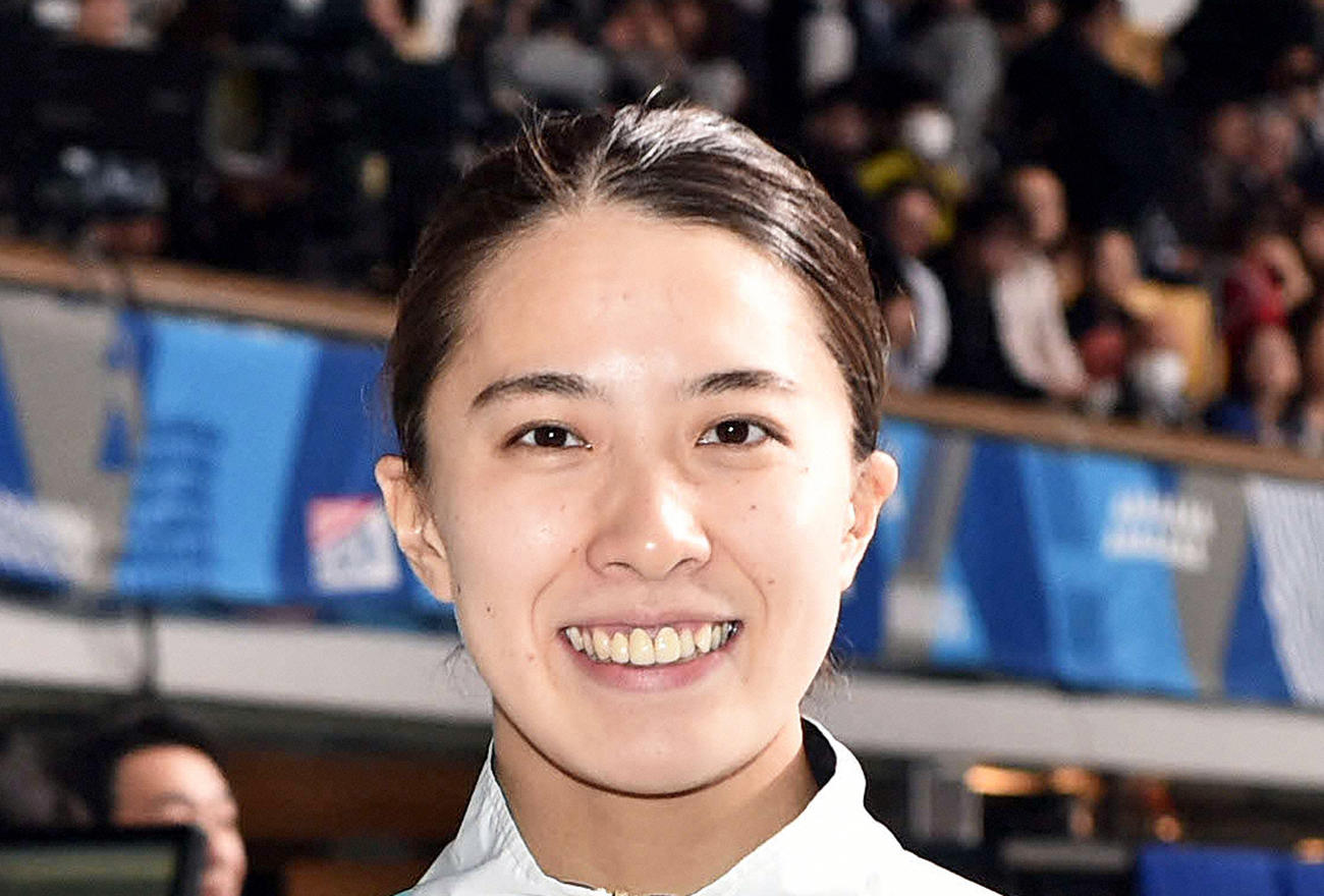 大橋悠依（2019年4月8日撮影）