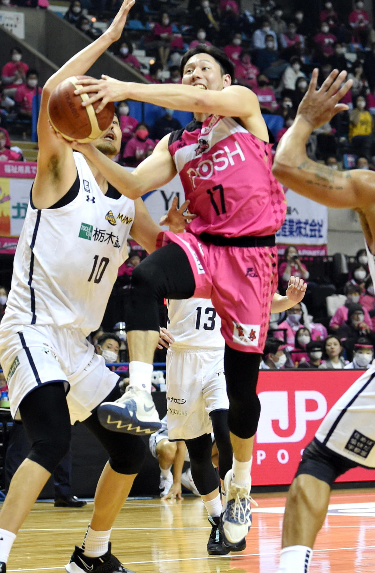 B1秋田中山拓哉（11月11日撮影）