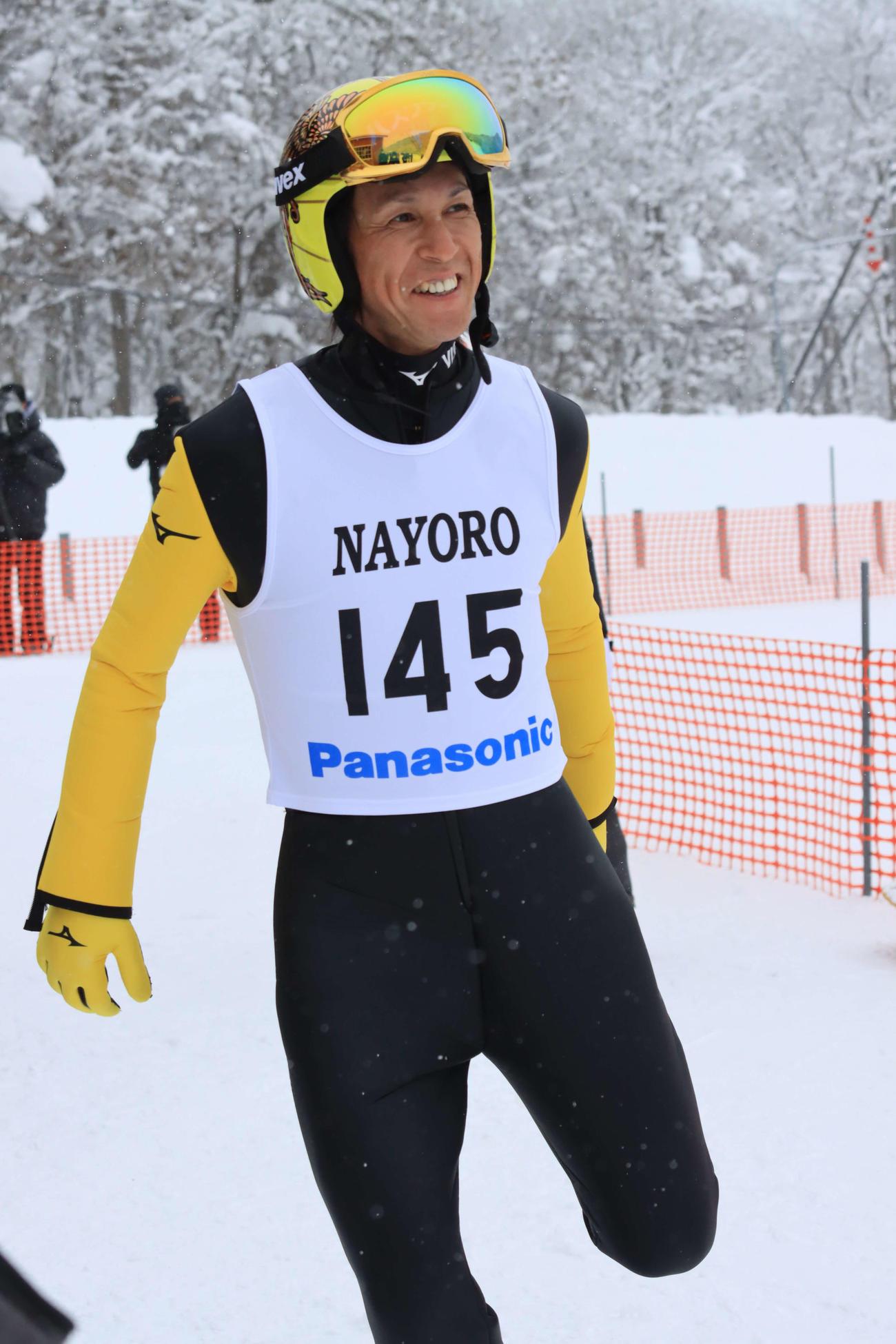 男子で9位だった葛西（撮影・保坂果那）