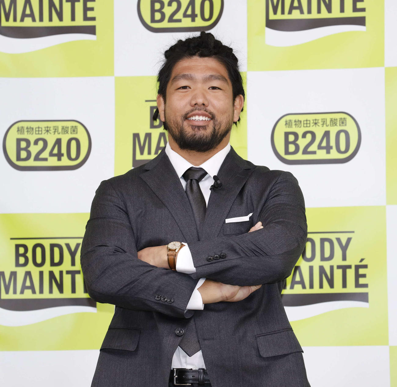大塚製薬「ボディメンテ」の「体調管理キャプテン」に就任した堀江翔太