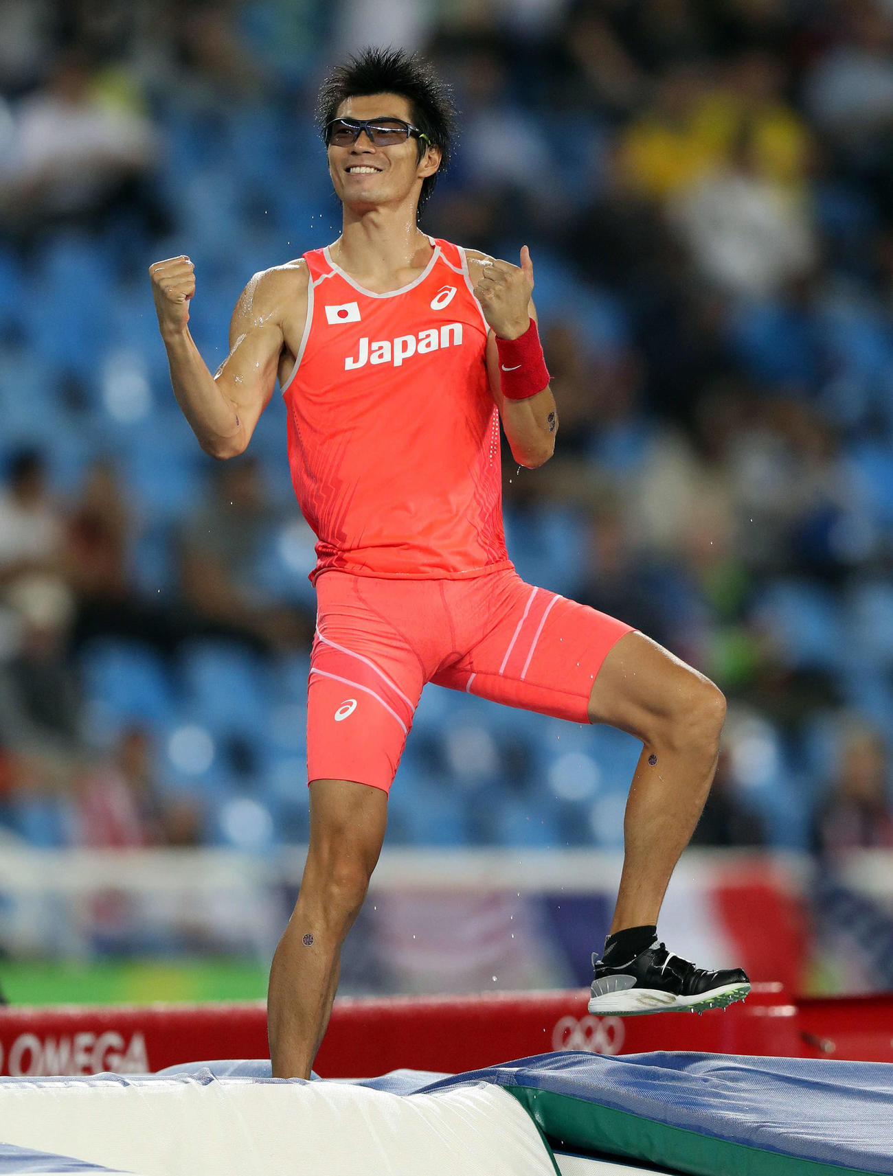 リオデジャネイロ五輪陸上棒高跳びに出場した沢野大地氏（16年8月15日撮影）