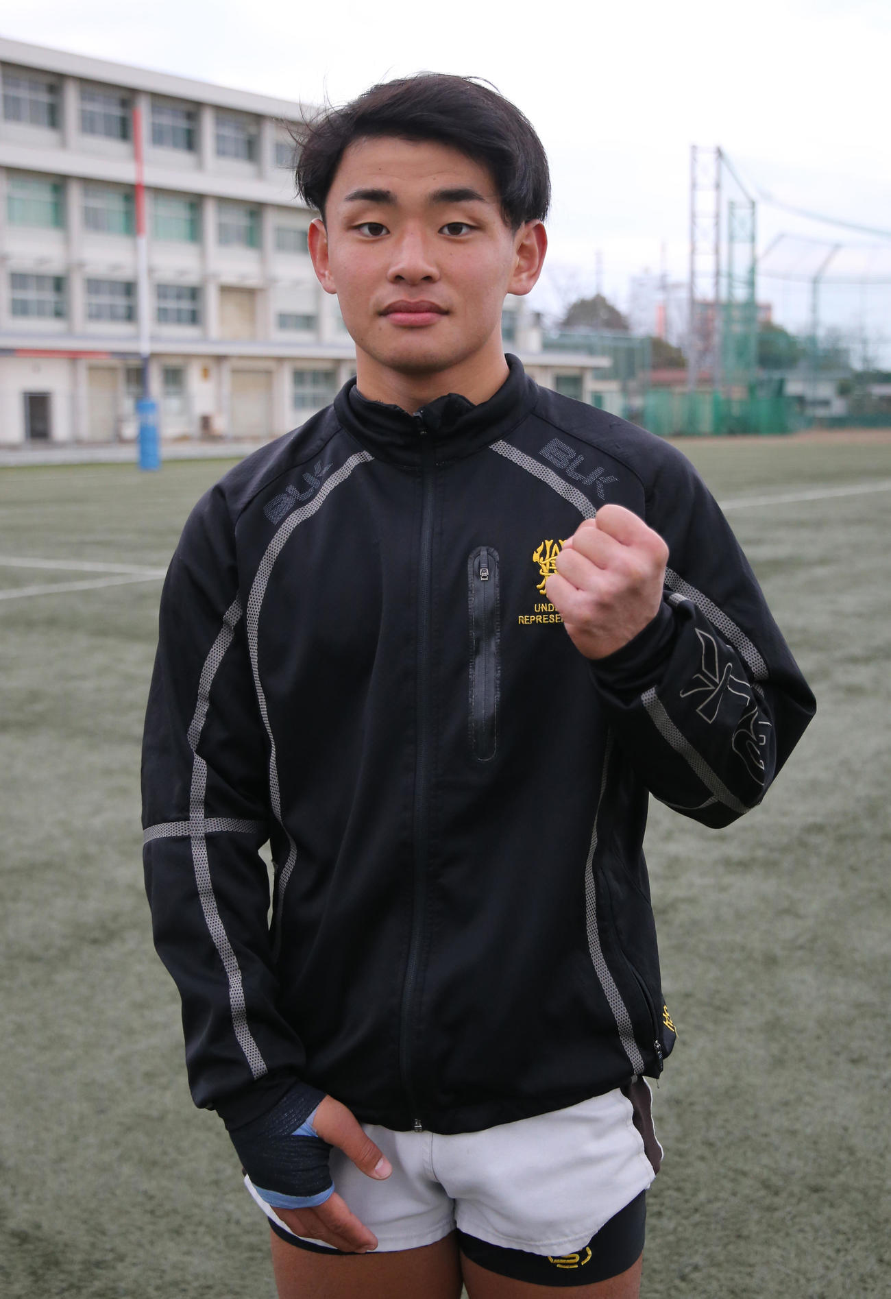 全国大会へ気合を込める佐賀工SO徳永優太（撮影・菊川光一）