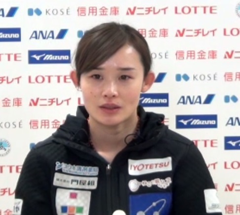 オンライン取材に応じる郷亜里砂