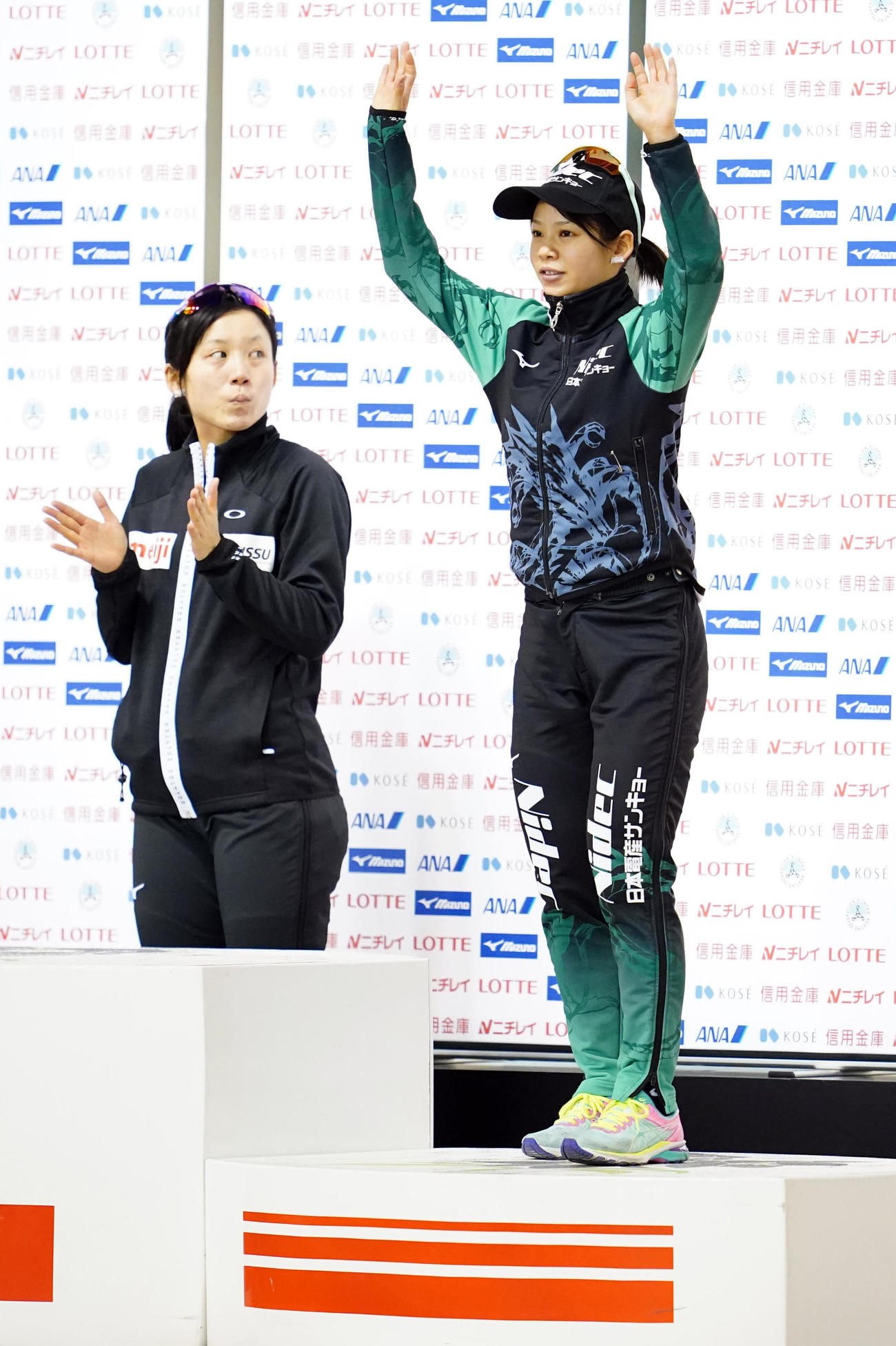 高木菜那3位「自分の滑りは…」1500は姉妹同走対決 - スポーツ : 日刊 