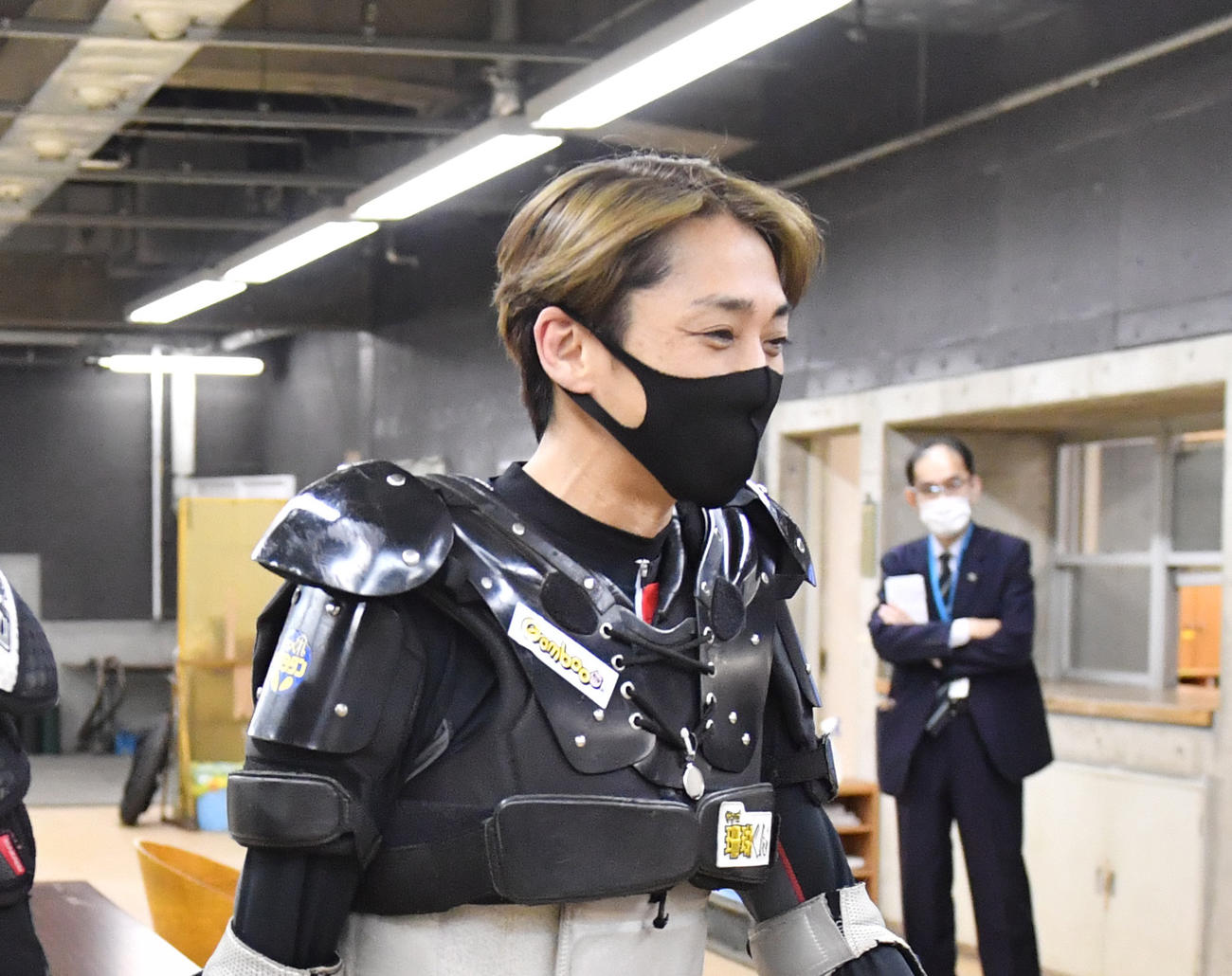 SS王座決定戦TR3回戦12Rで7着の森且行（撮影・柴田隆二）