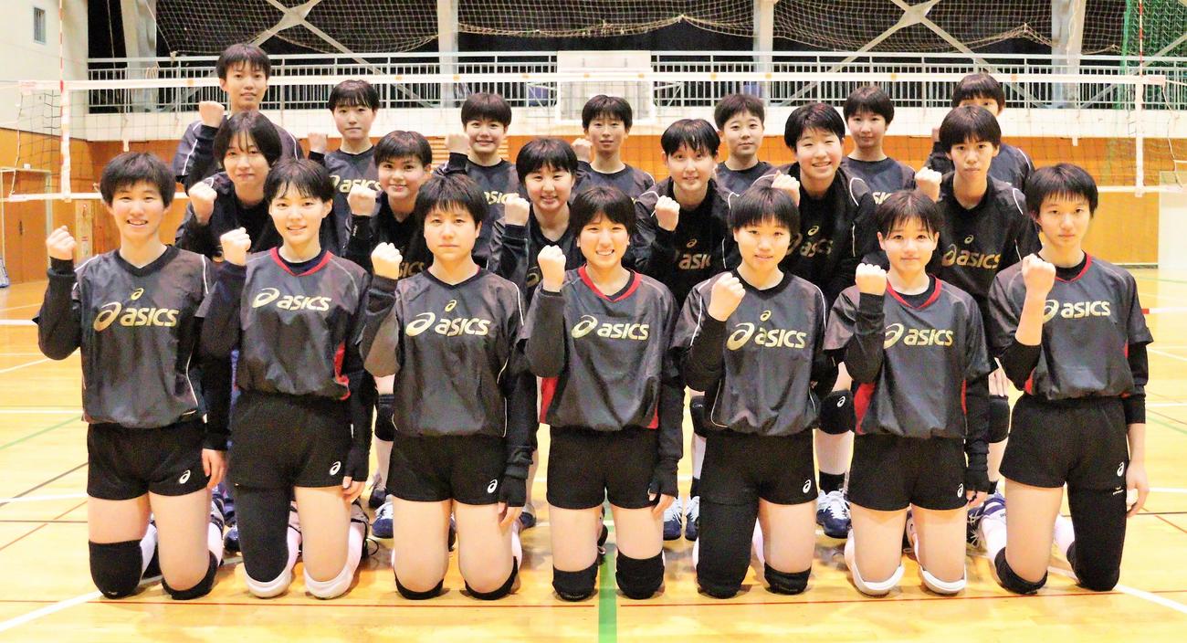 春高ベスト8を目指す長岡商業