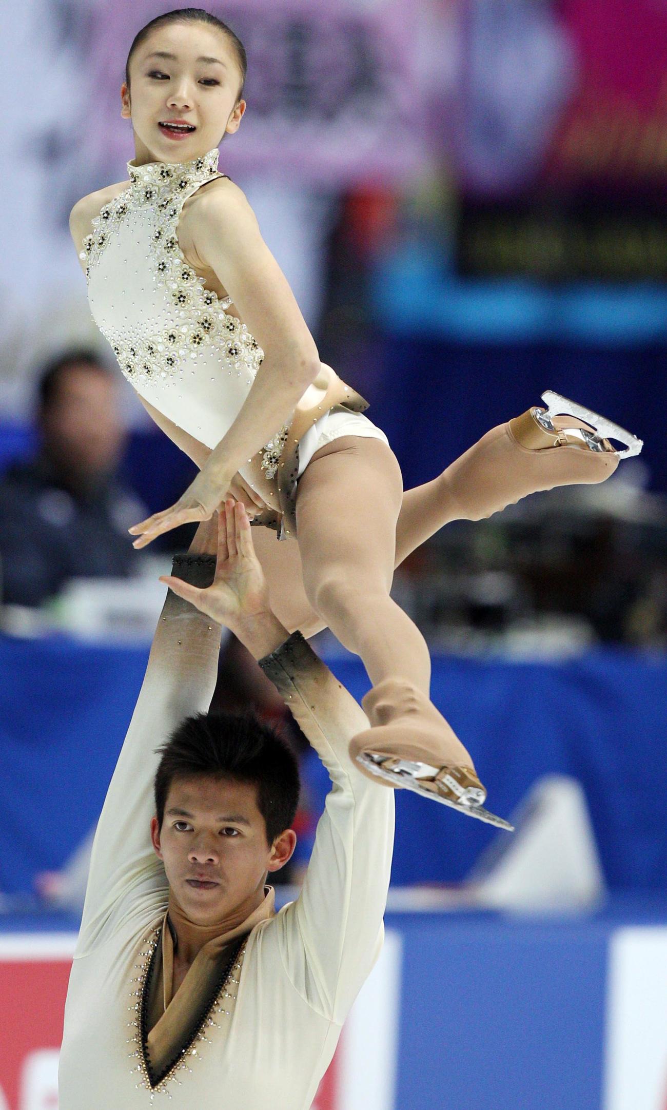 2011年全日本選手権の高橋、トラン組