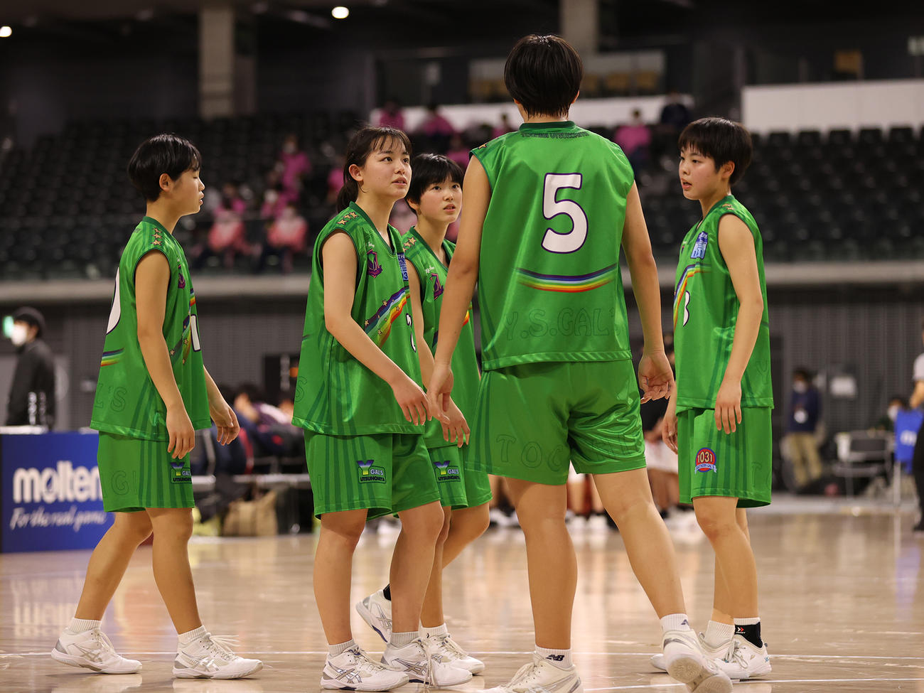 試合を重ねるごとにチームの団結が深まる　栃木・サザンギャルズ1031の選手たち（C）JBA